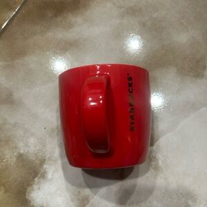 Starbucks red holiday Christmas coffee mug